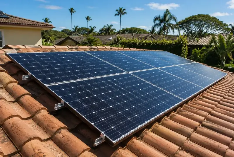 Installation de panneaux solaires à Viry